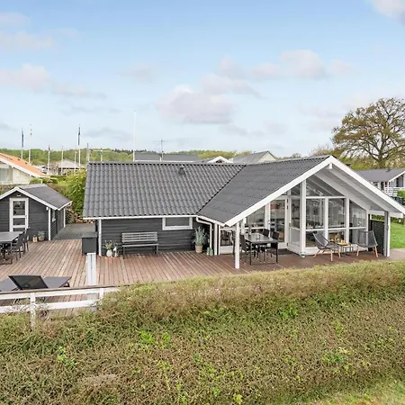 Awesome In Bjert With House Sea View Holiday home *